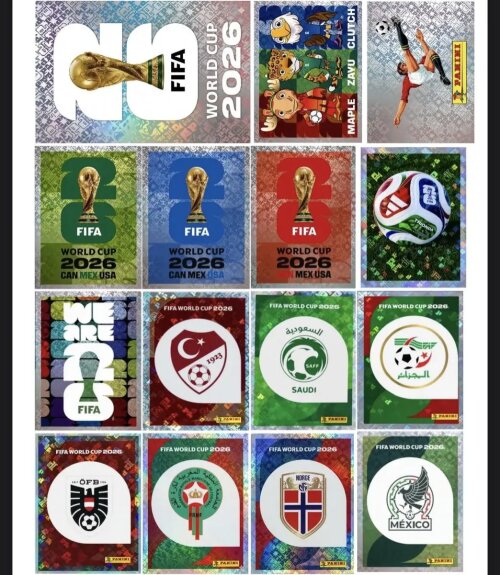 Arquivo Digital Figurinhas Holográficas Da Copa 2026