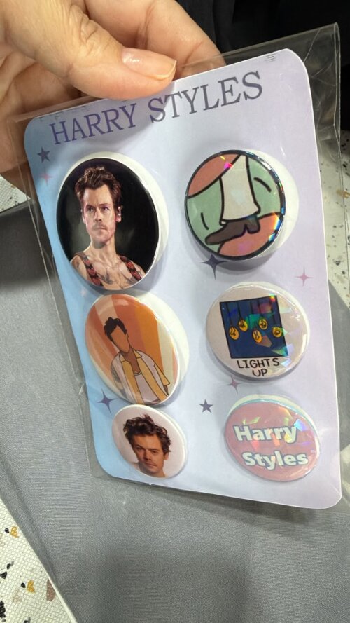Kit bottons fãs Harry Styles