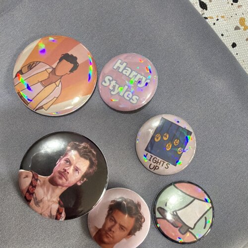 Kit bottons fãs Harry Styles