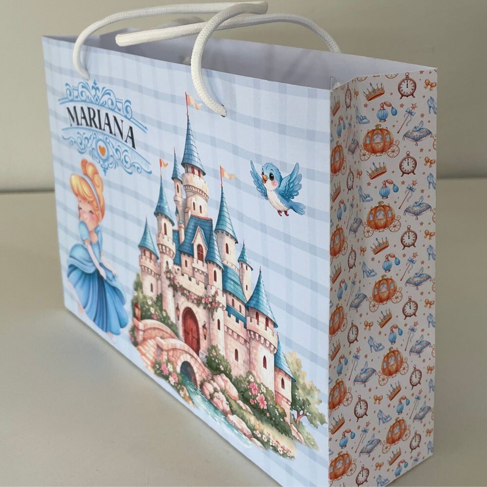 Sacola Personalizada Rapunzel - Pegue e Monte - Cópia