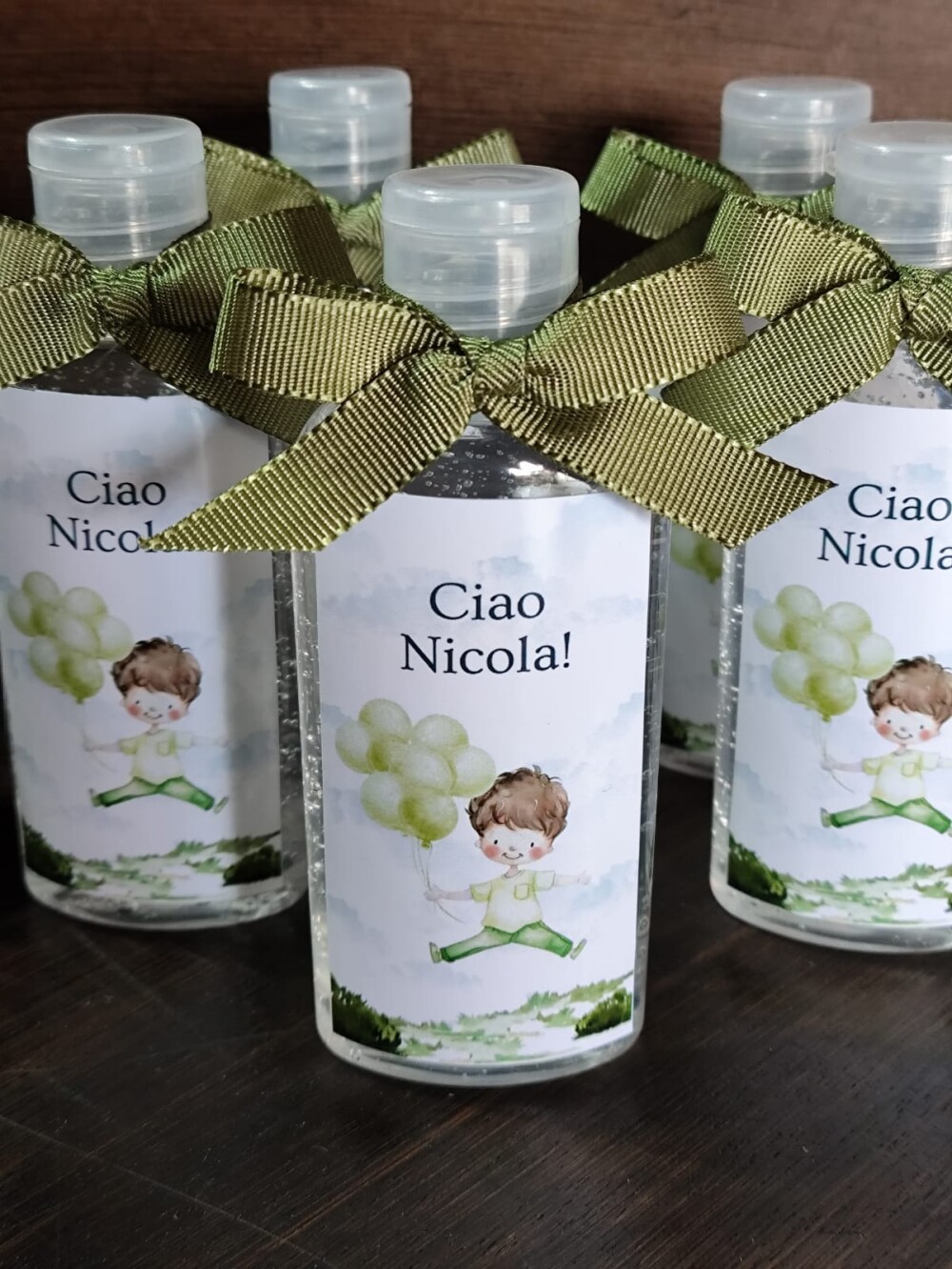 Lembrancinha álcool em gel 60 ml .