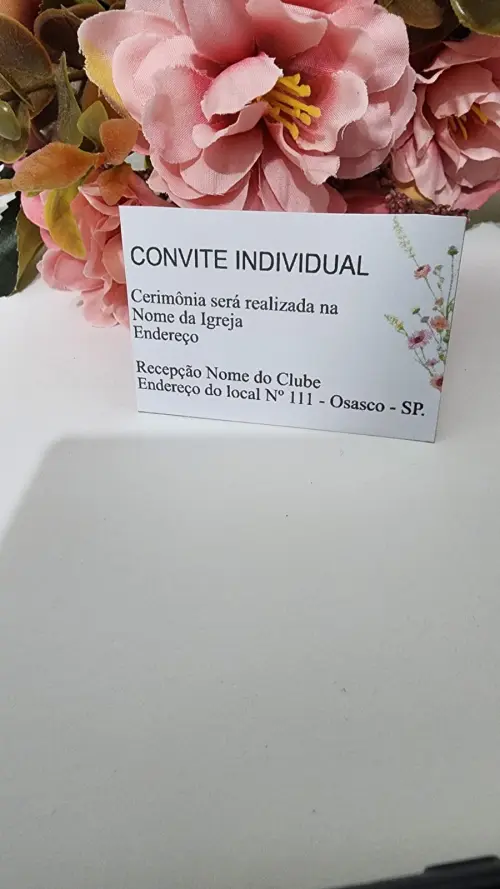 Convite individual