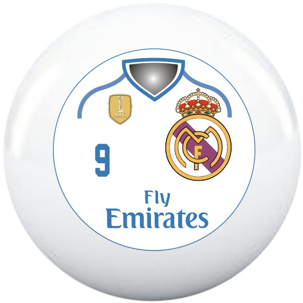 Jogo de botão Dallas - Real Madrid personalizado