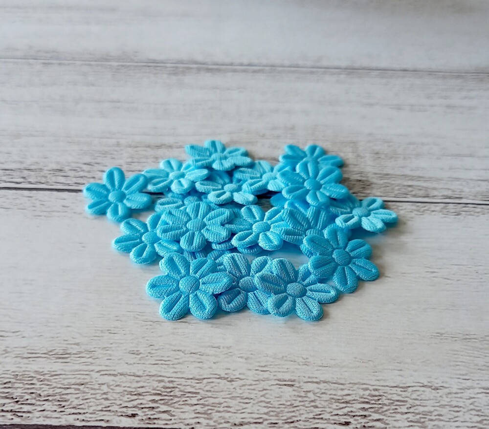 Flor 2cm Prensada Pacote 100 Unidades para Artesanato Laços Ling
