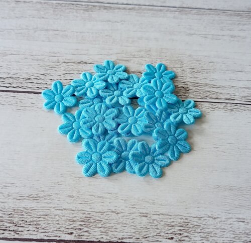 Flor 2cm Prensada Pacote 100 Unidades para Artesanato Laços Ling