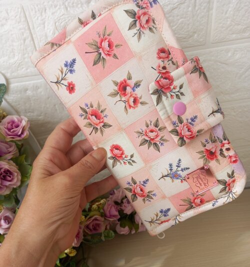 Necessaire Organizadora Porta Itens Higiene Bucal Com Toalha