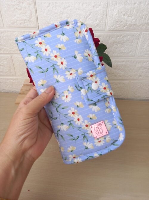 Necessaire Organizadora Porta Itens Higiene Bucal Com Toalha