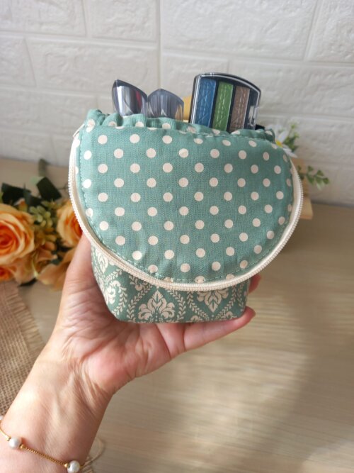 Necessaire Estojo Porta Pincel Maquiagem