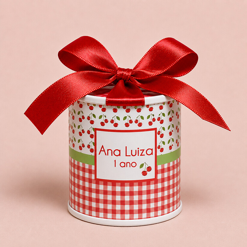 Envio Rápido | Todos os TEMAS | Tubolata Lembrancinha  | Lata La