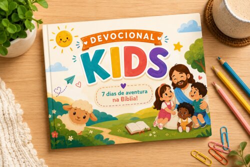 Devocional Infantil – 7 Dias de Aventura na Bíblia (Produto 100% Digital)