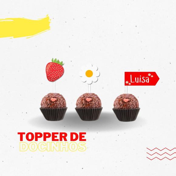 Topper de Docinho Picnic