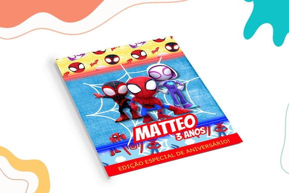 Revistinha de Colorir Spidey e Seus Amigos