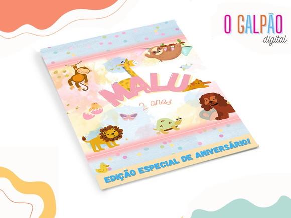 Revistinha de Colorir Animais