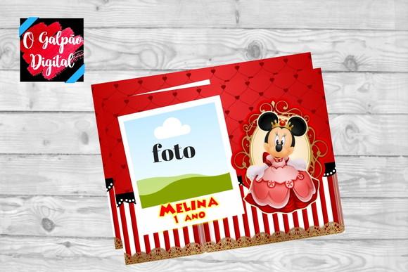 Ímã de Geladeira Minnie Realeza