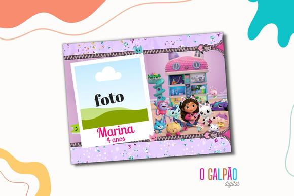 Imã de Geladeira a Casa Mágica de Gabby