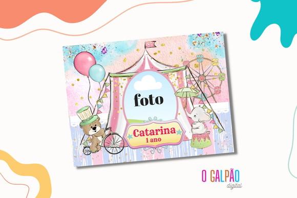 Imã de Geladeira Circo
