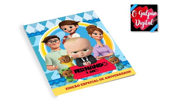 Revistinha de Colorir Poderoso Chefinho