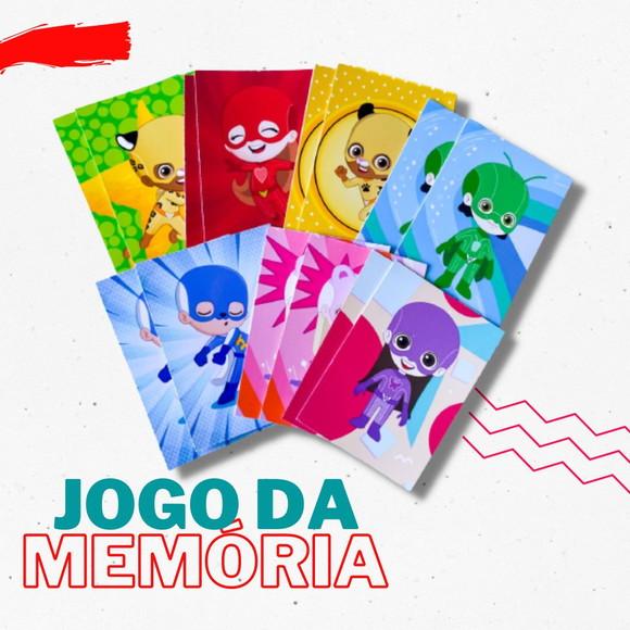 Jogo da Memória Aventureiros Lucas Neto