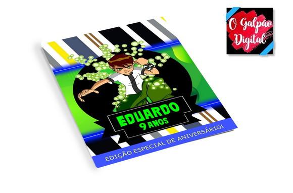 Revistinha de Colorir Ben 10