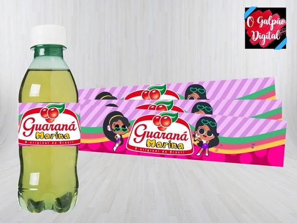 Rótulo de Guaraná Clube da Anittinha