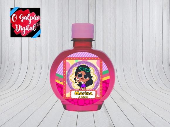Rótulo de Água Ouro Fino Clube da Anittinha