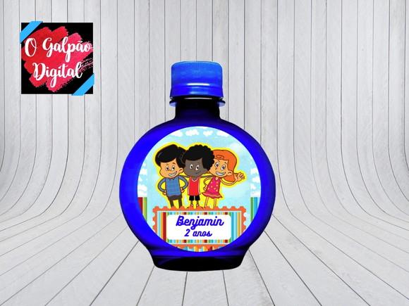 Rótulo de Água Ouro Fino 3 Palavrinhas