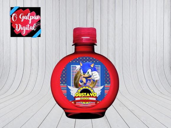 Rótulo de Água Ouro Fino Sonic