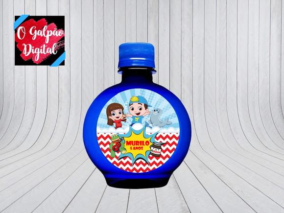 Rótulo de Água Ouro Fino Luccas Neto