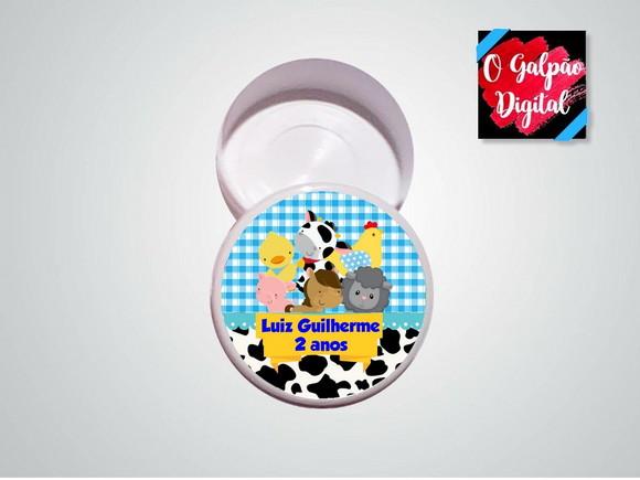 Rótulo de Latinha Fazendinha