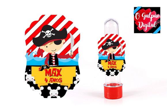 Rótulo de Tubete Pirata