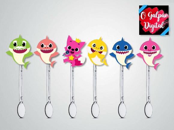 Colherzinha Baby Shark