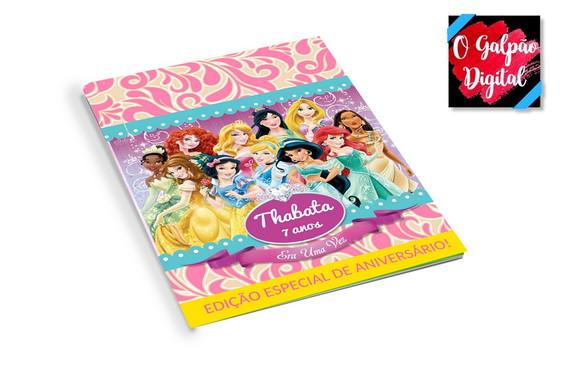Revistinha de Colorir Princesas