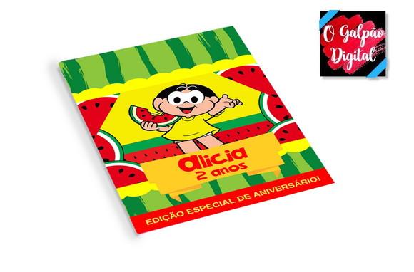 Revistinha de Colorir Magali