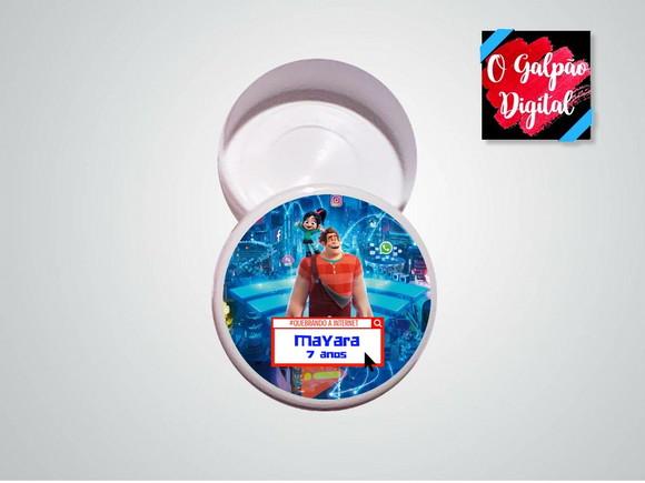 Rótulo de Latinha Wifi Ralph