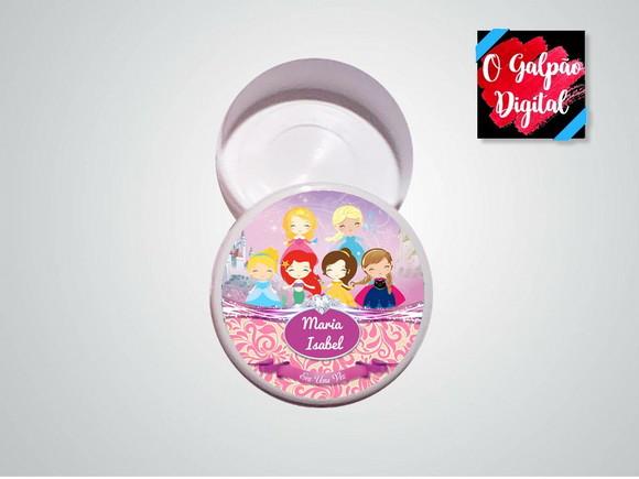 Rótulo de Latinha Princesas