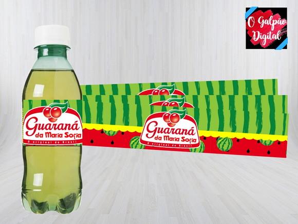 Rótulo de Guaraná Magali