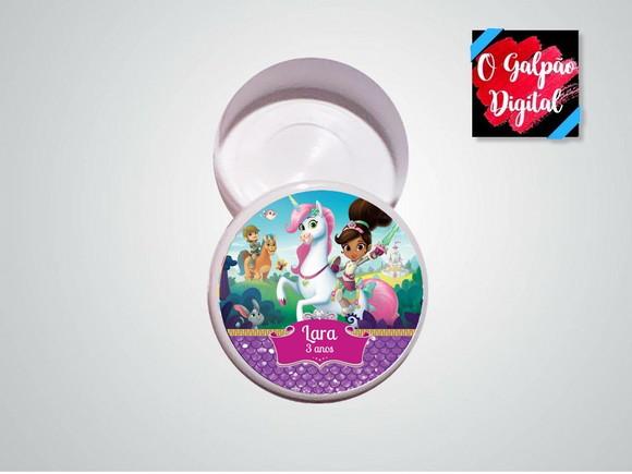 Rótulo de Latinha Princesa Nella
