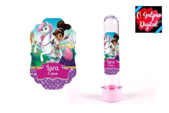 Rótulo de Tubete Princesa Nella