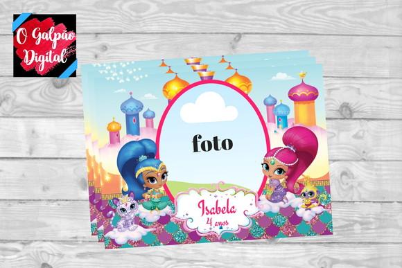 Imã de Geladeira Shimmer e Shine