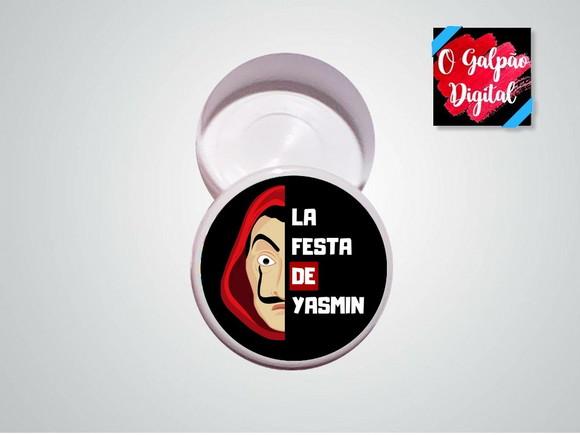 Rótulo de Latinha La Casa de Papel