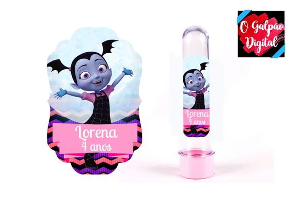 Rótulo de Tubete A Bela Vampirina