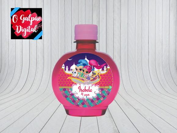 Rótulo de Ouro Fino Shimmer e Shine