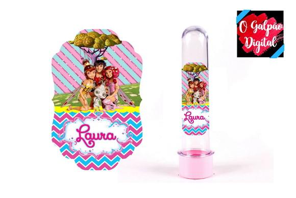 Rótulo de Tubete O Mundo de Mia