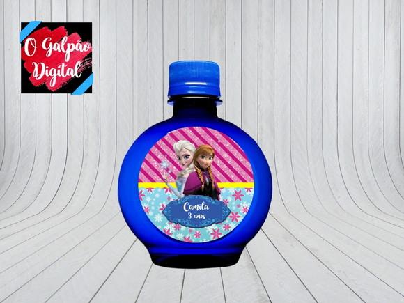 Rótulo de Garrafa Ouro Fino Frozen