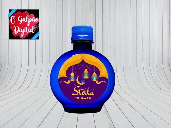 Rótulo de Água Ouro Fino Árabe
