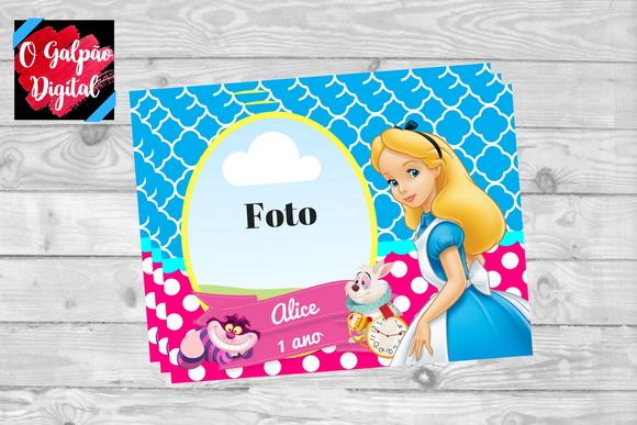 Imã de Geladeira Alice no País das Maravilhas