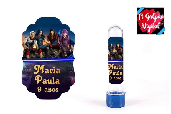 Rótulo de Tubete Descendentes