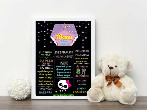 Chalkboard Tchau Fradinha