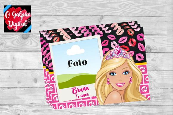 Imã de Geladeira Barbie