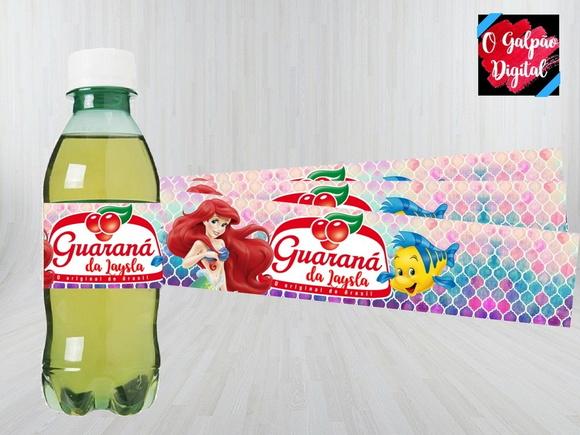 Rótulo de Guaraná Ariel